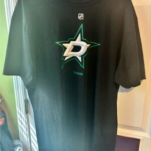 Reebok Black Dallas Stars T-Shirt